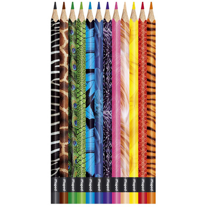 Цветные карандаши Maped "Color' Peps Animal", 12 цветов - 2