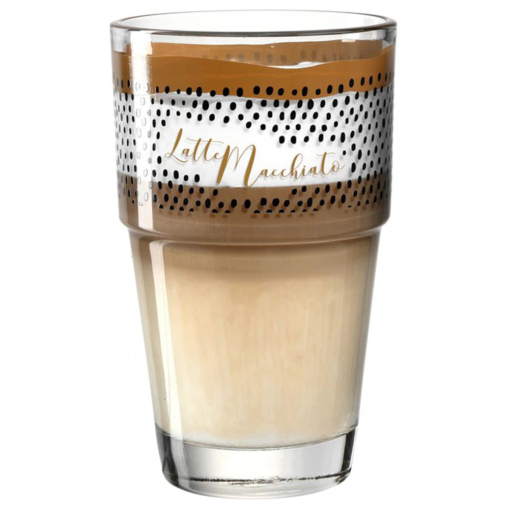 Стакан стеклянный "Solo Latte Macchiato", 410 мл, черный - 2