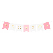Гирлянда "Xo Xo", 15x95 см, ассорти