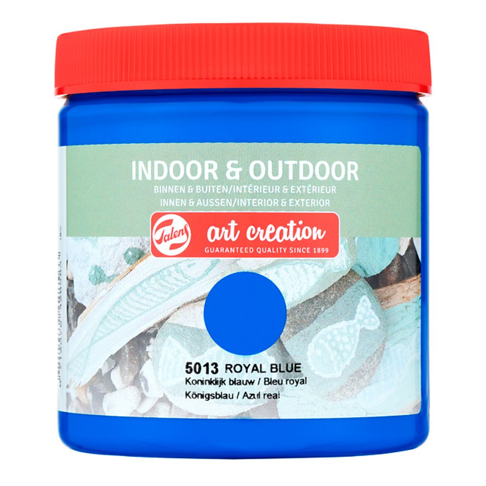 Краски декоративные "INDOOR & OUTDOOR", 250 мл, 5013 синий королевский