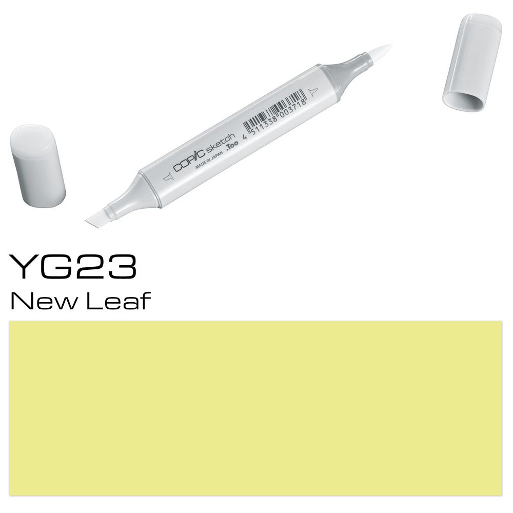 Маркер перманентный "Copic Sketch", YG-23 свежий лист