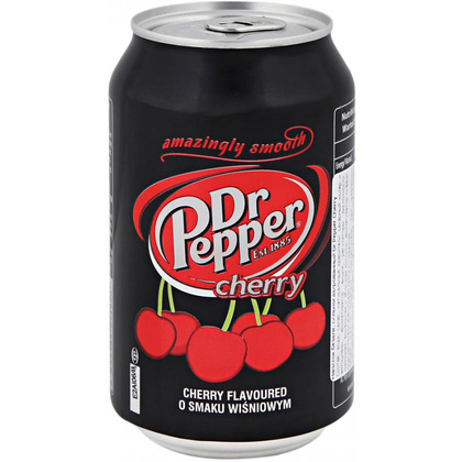 Напиток "Dr.Pepper", вкус вишни, 0.33 л