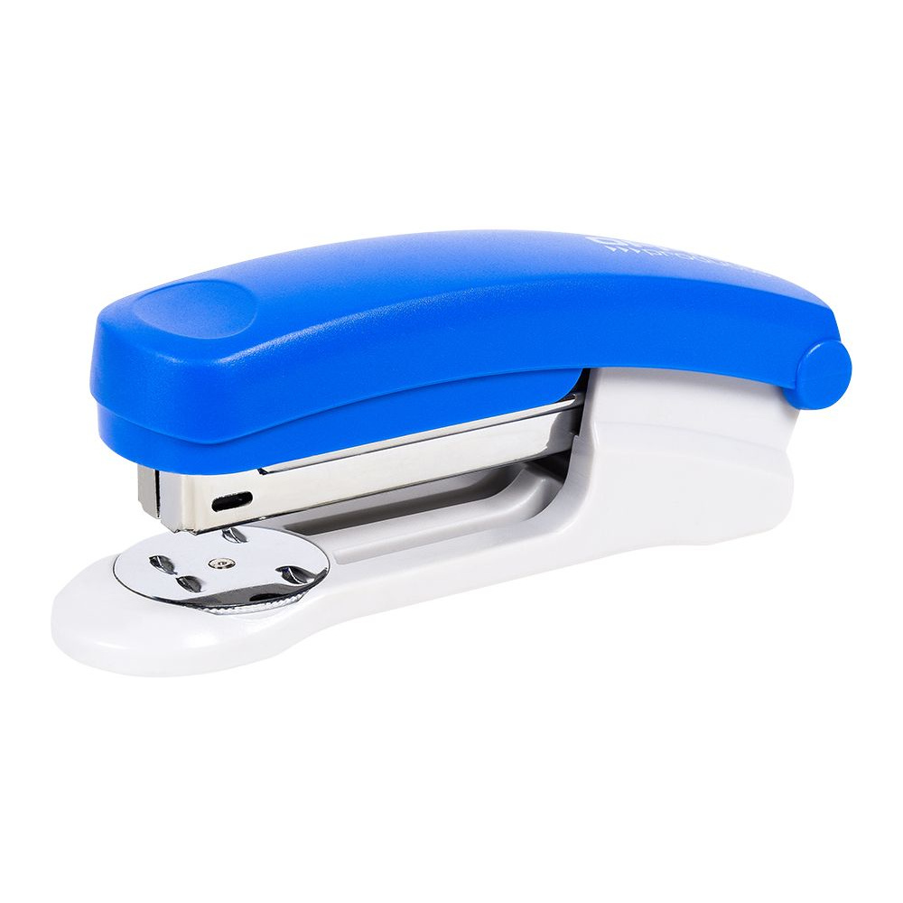 Скобосшиватель "Office Products", № 24/6, 26/6, 25 листов, синий, серый