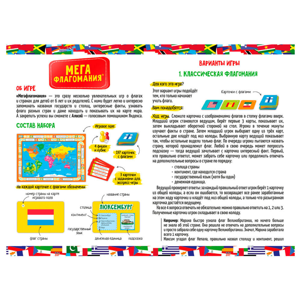 Игра настольная "Мегафлагомания" - 4