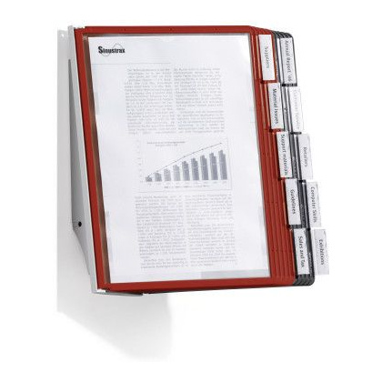Стойка информационная настенная Durable "Sherpa Wall Unit 10", A4