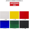 Набор красок акриловых "Amsterdam", 6 цветов, ассорти - 2