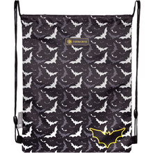 Мешок для обуви "Night bats", 44x33 см, чёрный
