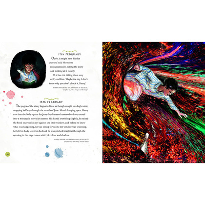 Книга на английском языке "Harry Potter – A Magical Year: The Illustrations of Jim Kay", Jim Kay - 8