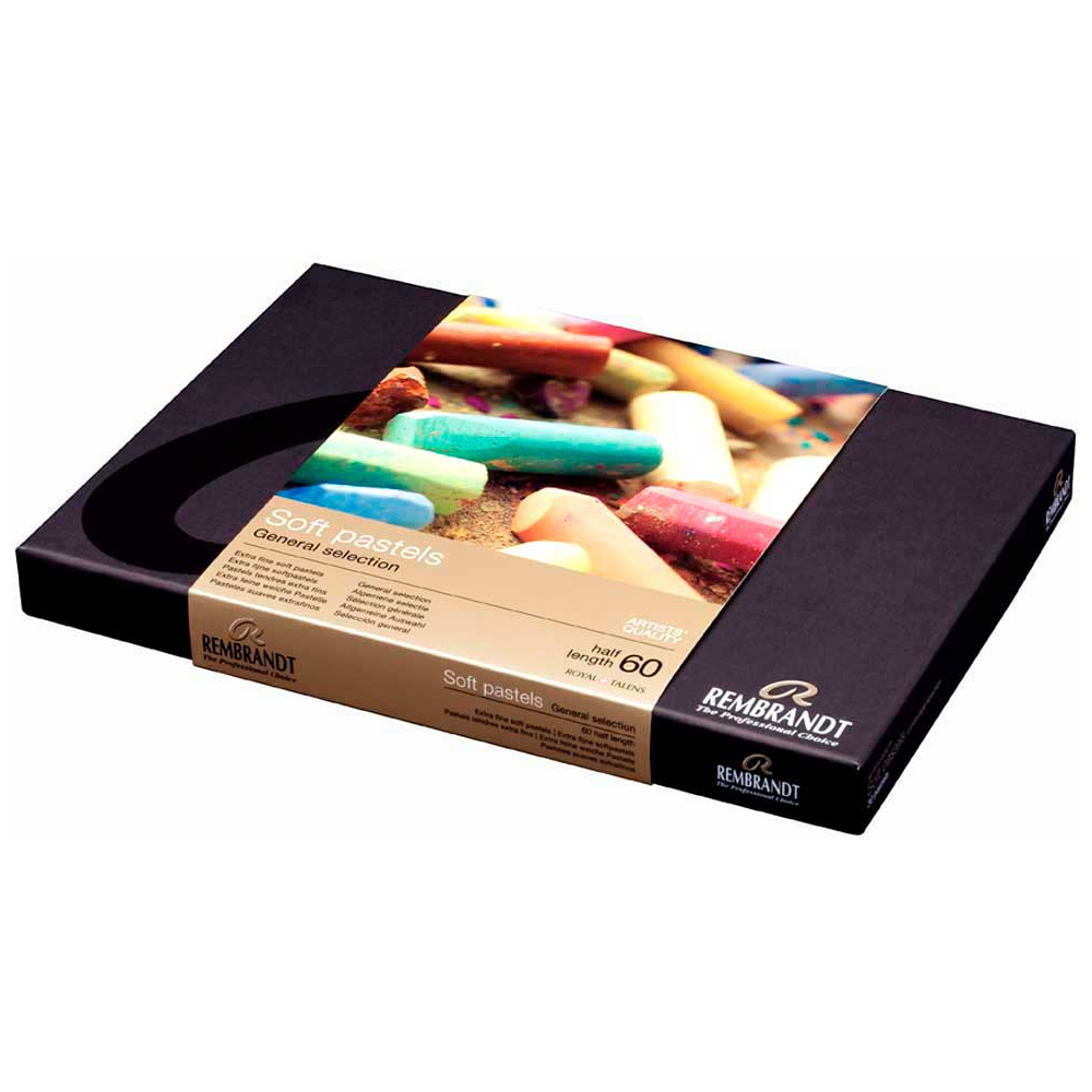 Набор мягкой пастели "Rembrandt Half Pastel" делюкс, 60 цветов - 2