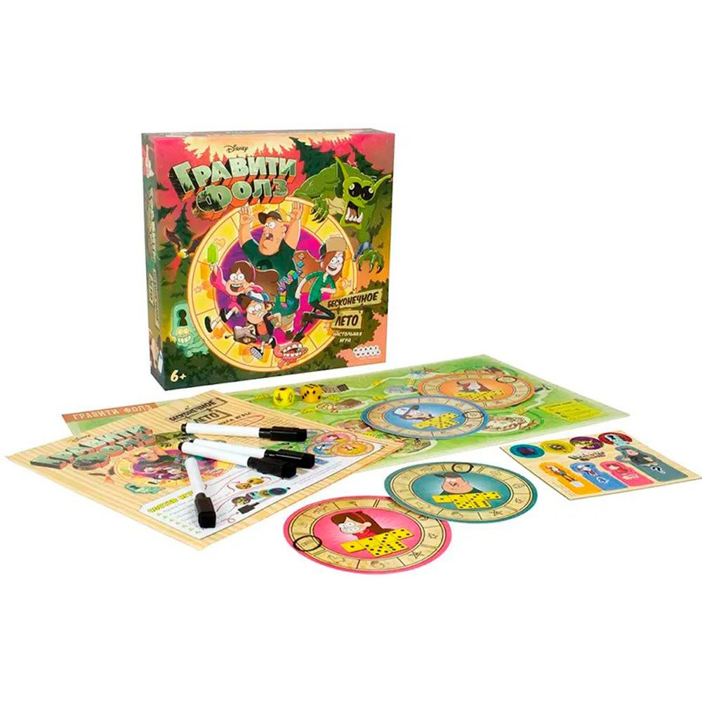 Игра настольная "Гравити Фолз: Бесконечное лето" - 4