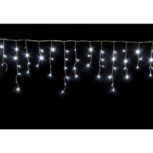 Гирлянда LED "Бахрома", 1.8x0.6 м, белый