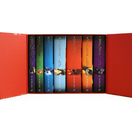 Книга на английском языке "Harry Potter Box Set HB 2014 Childr", Rowling J.K.  - 4