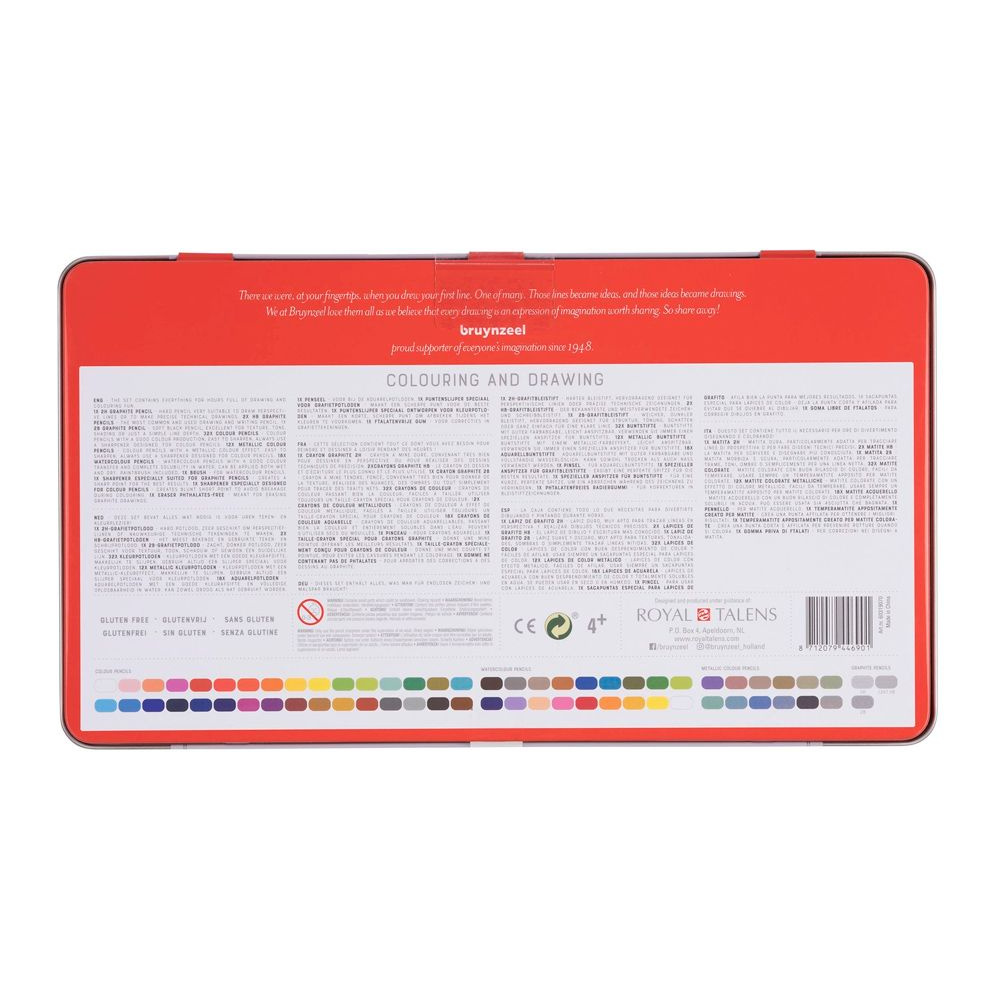 Набор карандашей "Bruynzeel Colouring&Drawing", 70 шт. - 3