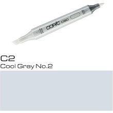 Маркер перманентный "Copic ciao", C-2 холодный серый №2