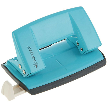 Дырокол "Aion-10G Turquoise Blue", 10 листов, бирюзовый