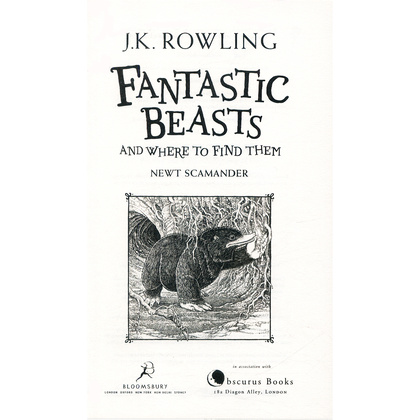 Книга на английском языке "Fantastic Beasts and Where to Find", Rowling J.K.  - 3