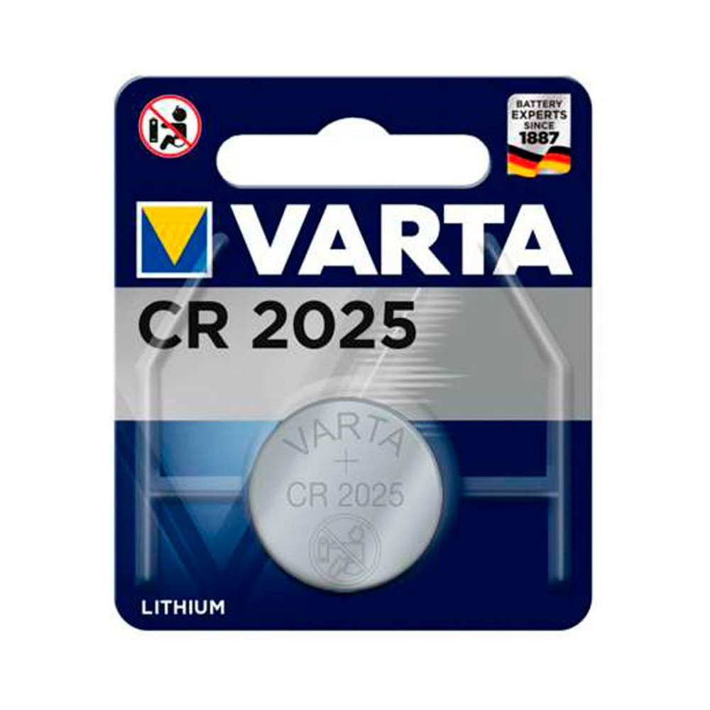 Батарейка литиевая дисковая Varta "Lithium CR2025", 1 шт.