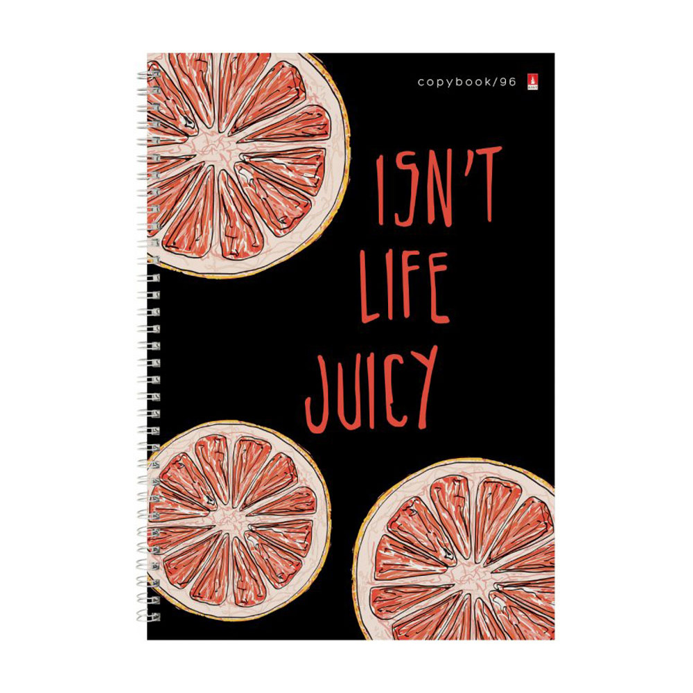 Тетрадь "Juicy life", А4, 96 листов, клетка, ассорти - 2