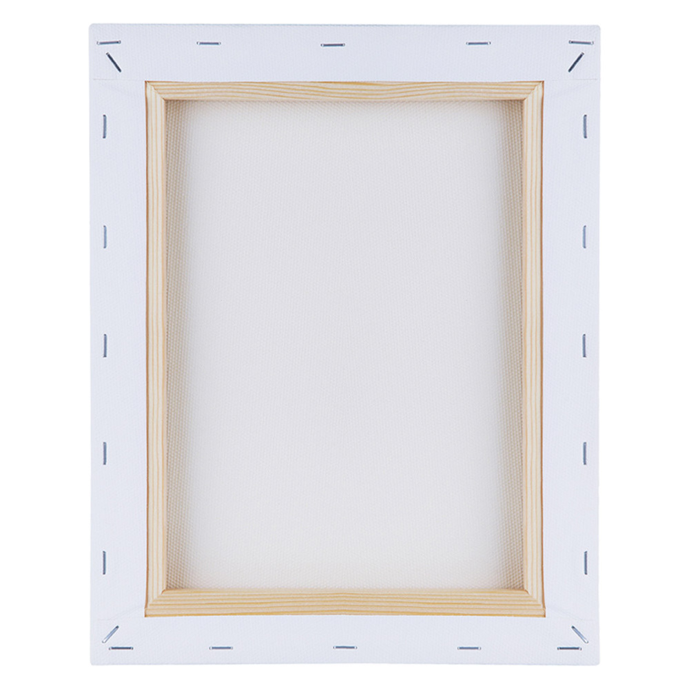 Холст на подрамнике "Студия", 24x30 см, хлопок, крупное зерно - 4