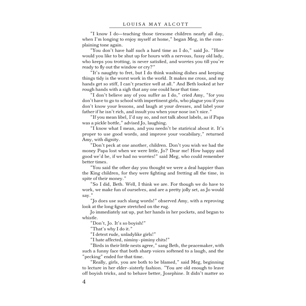 Книга на английском языке "Little Women", Louisa May Alcott - 3