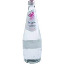 Вода минеральная природная питьевая «Surgiva», 0.75 л., газированная, 12 бут/упак упак., стекл. бутылка