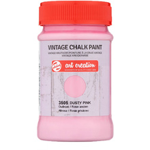 Краска декоративная "VINTAGE CHALK PAINT", 100 мл, 3505 грязно-розовый