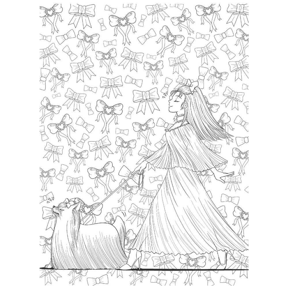 Раскраска "WOW MANGA. Раскраска для творчества и вдохновения" - 3