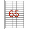 Самоклеящиеся этикетки универсальные "Apli", 38x21.2 мм, 100 листов, 65 шт, белый - 3