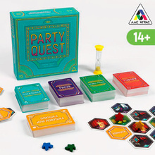 Игра настольная "PARTY QUEST. Говори, рисуй, показывай" 