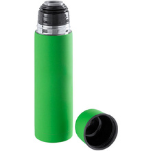 Термос "Flask", металл, 500 мл, зеленый