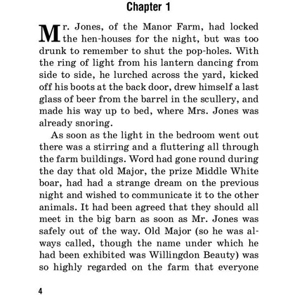 Книга на английском языке "Билингва. Скотный двор. Animal Farm", Джордж Оруэлл - 3
