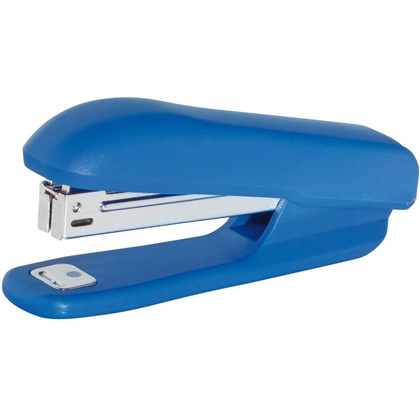 Скобосшиватель "Office Products", №10, 16 листов, 50 мм, синий