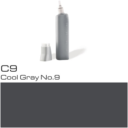 Чернила для заправки маркеров "Copic", C-9 холодный серый №9