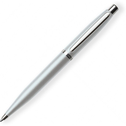Ручка шариковая автоматическая "Sheaffer Vfm", 0.7 мм, серебристый, стерж. черный