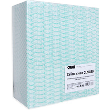 Салфетка из целлюлозы "Celina clean fish print", 24.5x42 см, 150 шт/упак, зеленый