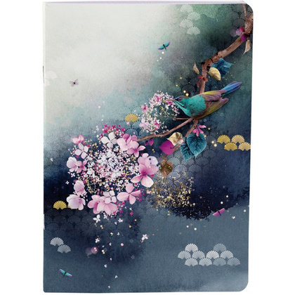Блокнот "Sakura dream", А5, 48 листов, линейка, ассорти - 3