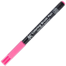 Маркер акварельный "Koi Color Brush", маджента