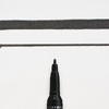 Маркер перманентный "Pen-Touch", F, черный - 2