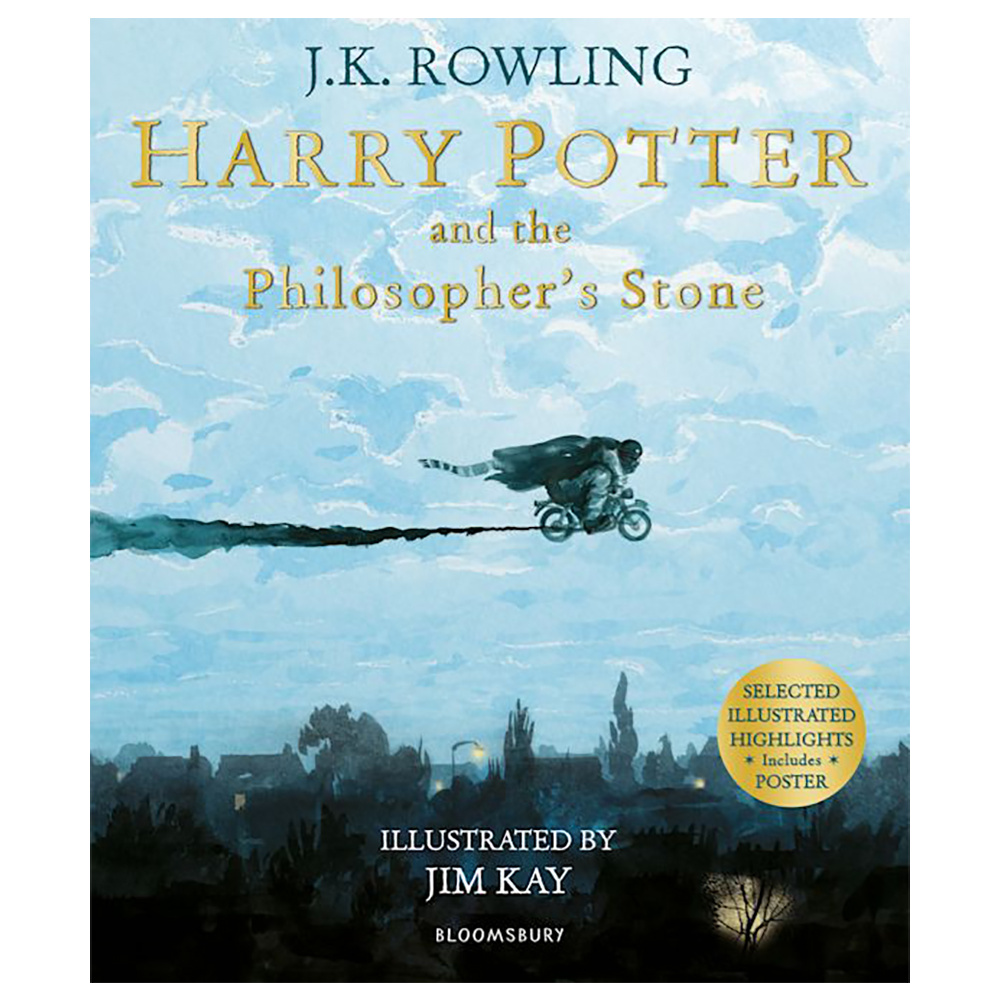 Книга на английском языке "Harry Potter and the Philosopher's Stone – Illustr. PB", Rowling J.K. 