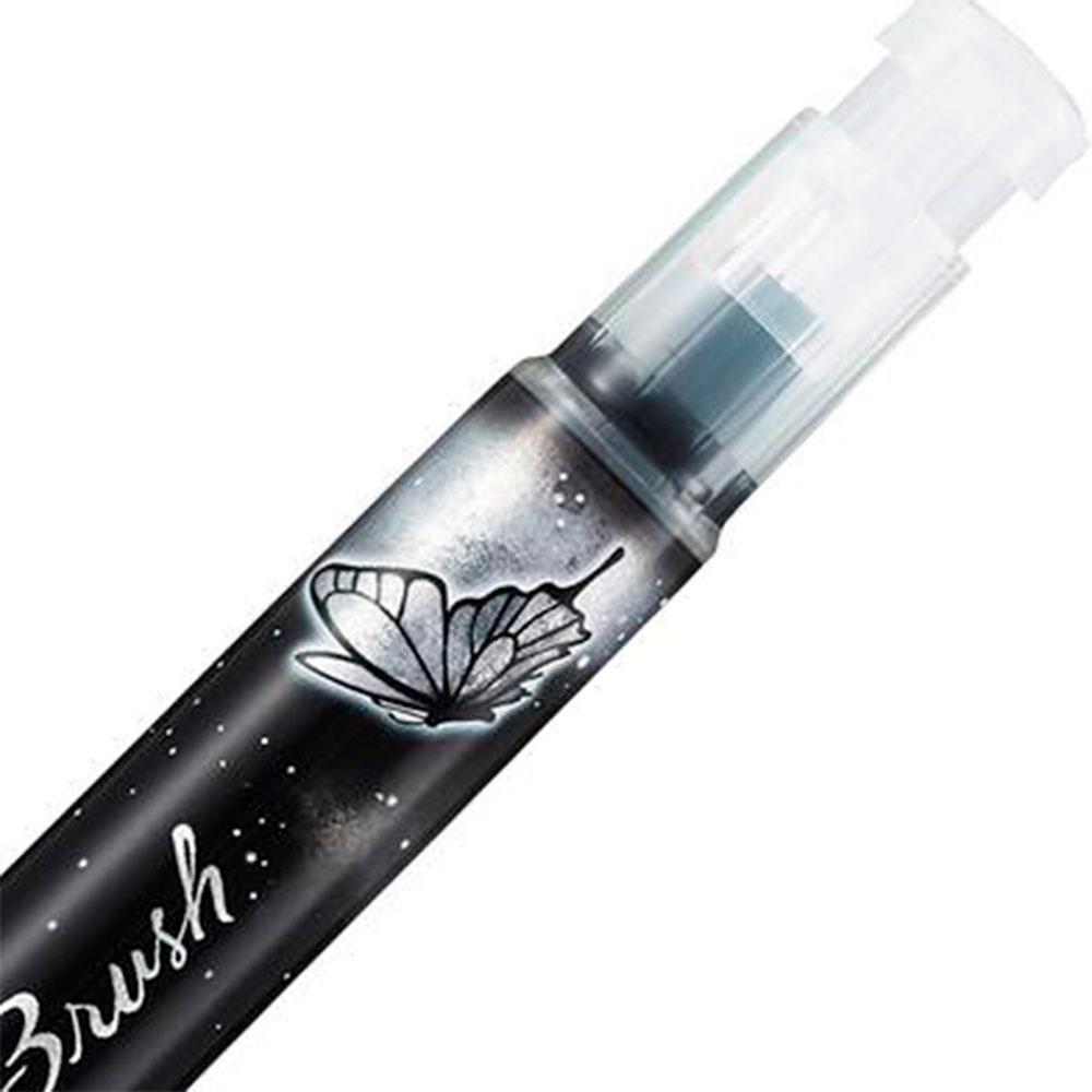 Маркер-кисть "Dual Metallic Brush", серебристый металлик - 3