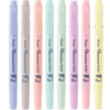 Маркер текстовый двусторонний «Pentel Illumina flex», пастельный, розовый - 7