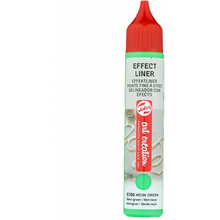 Контур декоративный "EFFECT LINER", 28 мл, 8700 неоновый зеленый