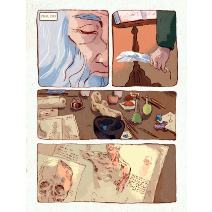 Книга "Леонардо да Винчи. Биография в комиксах", Каиль М., Виттори А. - 5