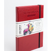 Скетчбук для акварели "Малевичъ", 14.5x21 см, 300 г/м2, 20 листов, красный - 5