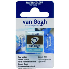 Краски акварельные "Van Gogh", 408 умбра натуральная, кювета