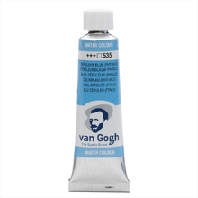 Краски акварельные "Van Gogh", 535 церулеум голубой ФЦ, 10 мл, туба