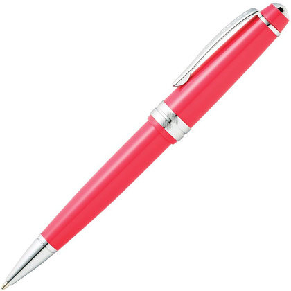 Ручка шариковая автоматическая "Cross Bailey Light", 0.7 мм, коралловый, стерж. черный - 2