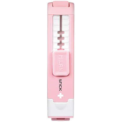 Ластик-точилка Milan "STICK +", розовый - 2