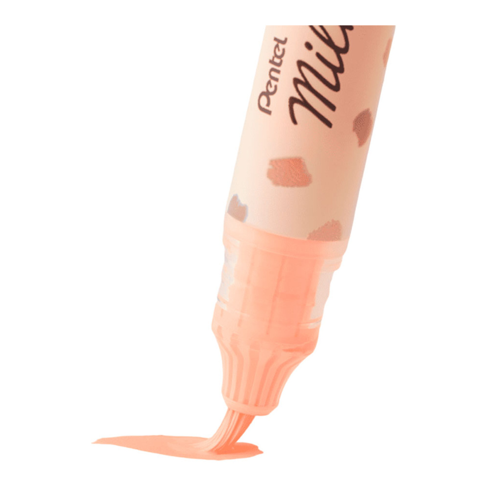 Маркер-кисть "Milky Brush", оранжевый пастельный - 2