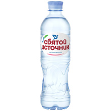 Вода питьевая "Святой Источник", негазированная, 0.5 л